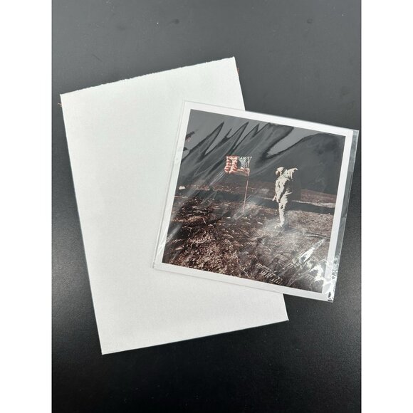 Magnum Photos By Neil Armstrong Of  “Edwin Buzz Aldrin” 6”x6” Estate Stamped - Picture 1 of 5
